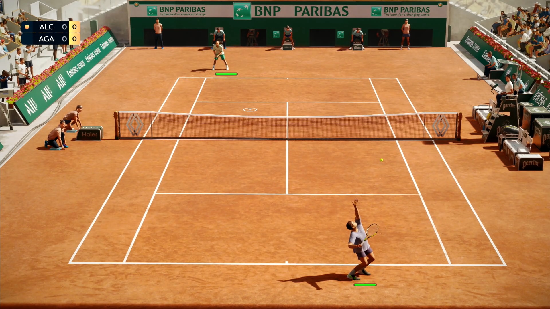 An example of the gameplay in TopSpin 2K25.